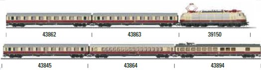 DB cl 103.1 Electric Locomotive, Era IV