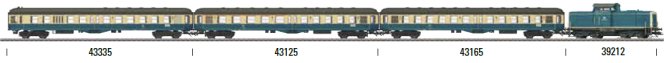 DB cl 212 Diesel Locomotive, Ep. IV