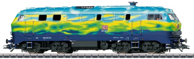 DB AG Class 218 Diesel Locomotive Tourism Train (EX)