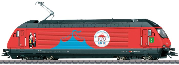 SBB cl Re 460 Electric Loco for 100 Years of Circus Knie, Era VI