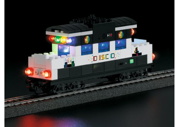 Building Block Disco Car with Sound & Light Building Blocks