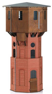 Prussian Standard Design Water Tower Building Kit