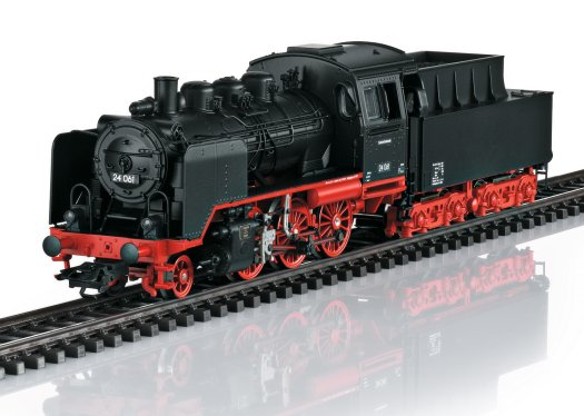 DB cl 24 Steam Locomotive with Tender, Era III