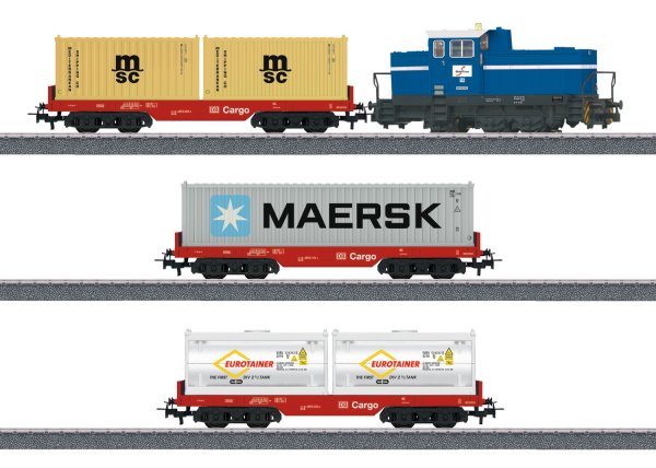 M„rklin Start up - Container Train Starter Set