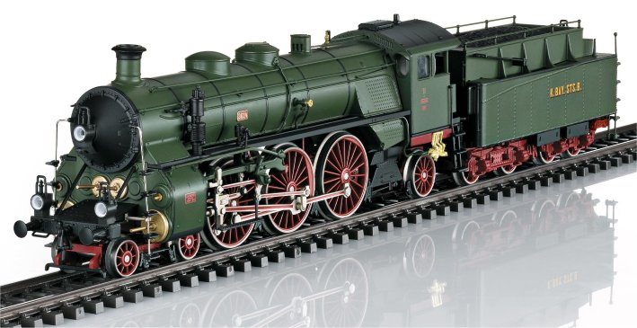 Class S 3/6 Steam Locomotive, the Hochhaxige / High Stepper