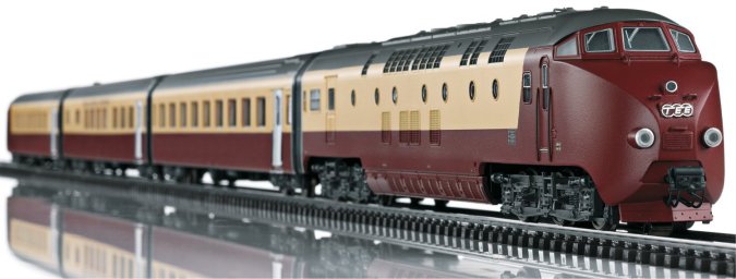 Class RAm TEE EDELWEISS Diesel Powered Railcar Train