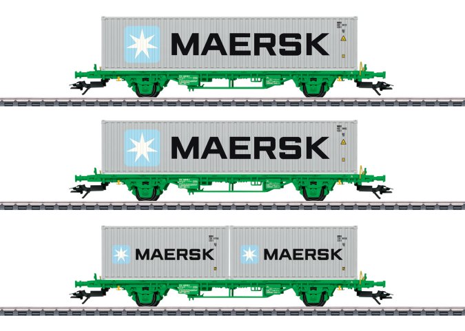 Type Lgns Container Flat Car Set