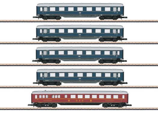 Express Train Skirted Car Set