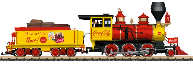 Coca Cola Mogul Steam Locomotive