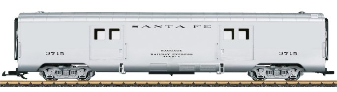 Santa Fe Baggage Car
