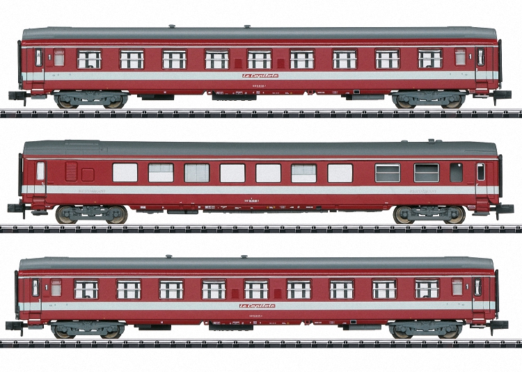 Le Capitole Express Train Passenger Car Set