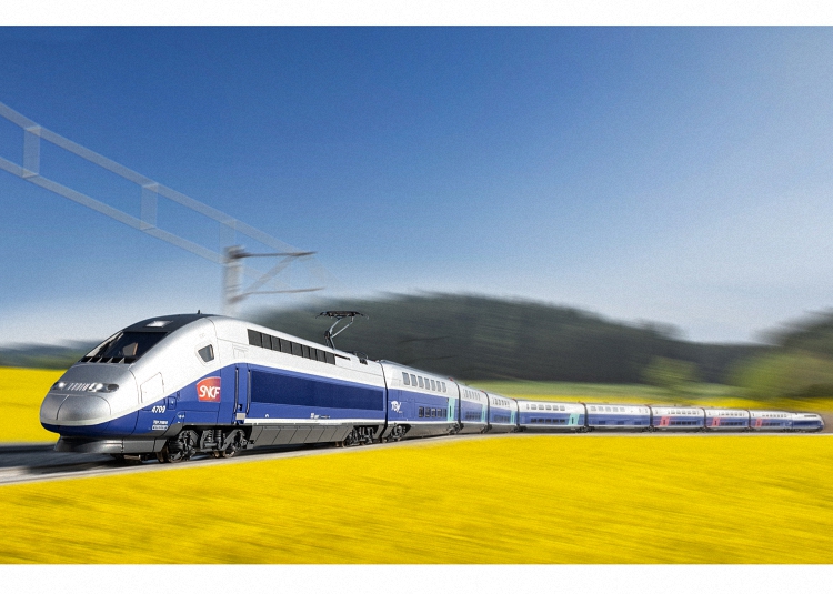 TGV Euroduplex High-Speed Train